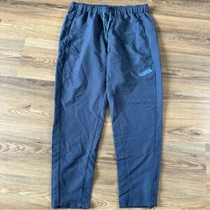 Hoka One One Lifestyle Performance Jogger Pants Mens Large Blue Running Pockets